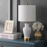 Chi 21" Ceramic/Iron Modern Classic LED Table Lamp - JONATHAN Y
