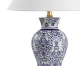 Xia 21" Ceramic/Iron Classic Modern LED Table Lamp - JONATHAN Y