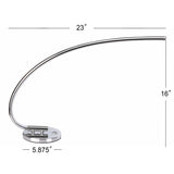 Faye 16" LED Integrated Task Lamp - JONATHAN Y