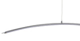 Roxanna 41.5" Dimmable Adjustable Integrated LED Metal Linear Pendant - JONATHAN Y