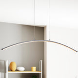 Roxanna 41.5" Dimmable Adjustable Integrated LED Metal Linear Pendant - JONATHAN Y