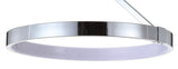 Owen 17.5" Dimmable Integrated LED Metal Semi Flush Mount - JONATHAN Y