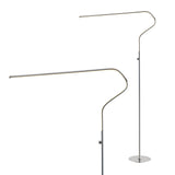 Julian 65.25" Integrated LED Metal Floor Lamp - JONATHAN Y