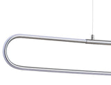 Ned 39" Dimmable Adjustable Integrated LED Metal Linear Pendant - JONATHAN Y