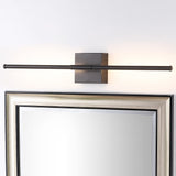 Makena 28" Dimmable Integrated LED Metal Wall Sconce - JONATHAN Y