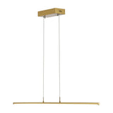 Conley 39.5" Dimmable Adjustable Integrated LED Metal Linear Pendant - JONATHAN Y
