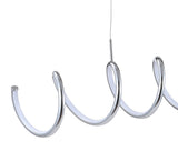 Ali 31" Dimmable Adjustable Integrated LED Metal Linear Pendant - JONATHAN Y