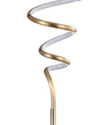 Scribble 60.5" Modern Dimmable Metal Integrated LED Floor Lamp - JONATHAN Y