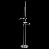 Sketch 64" Minimalist Dimmable Metal Integrated LED Floor Lamp - JONATHAN Y