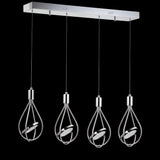 Orion Adjustable Modern Integrated Cluster LED Metal Pendant