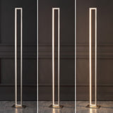 Johan 59.5" Modern Minimalist Aluminum Integrated Tower LED Floor Lamp - JONATHAN Y