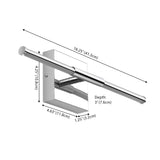 Makena Modern Minimalist Dimmable Integrated LED Metal Wall Sconce