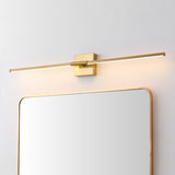 Makena Modern Minimalist Dimmable Integrated LED Metal Wall Sconce