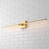 Makena Modern Minimalist Dimmable Integrated LED Metal Wall Sconce