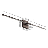 Makena Modern Minimalist Dimmable Integrated LED Metal Wall Sconce