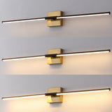 Makena Modern Minimalist Dimmable Integrated LED Metal Wall Sconce