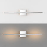 McKenna 28" Modern Minimalist Adjustable Dimmable Integrated LED Metal Wall Sconce