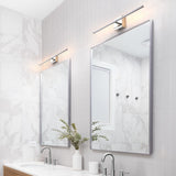 McKenna 28" Modern Minimalist Adjustable Dimmable Integrated LED Metal Wall Sconce
