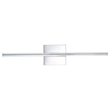 McKenna 28" Modern Minimalist Adjustable Dimmable Integrated LED Metal Wall Sconce