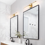McKenna 28" Modern Minimalist Adjustable Dimmable Integrated LED Metal Wall Sconce