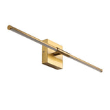 McKenna 28" Modern Minimalist Adjustable Dimmable Integrated LED Metal Wall Sconce