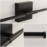 McKenna 28" Modern Minimalist Adjustable Dimmable Integrated LED Metal Wall Sconce