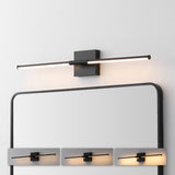 McKenna 28" Modern Minimalist Adjustable Dimmable Integrated LED Metal Wall Sconce