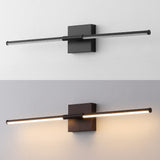 McKenna 28" Modern Minimalist Adjustable Dimmable Integrated LED Metal Wall Sconce