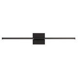 McKenna 28" Modern Minimalist Adjustable Dimmable Integrated LED Metal Wall Sconce