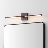 McKenna 28" Modern Minimalist Adjustable Dimmable Integrated LED Metal Wall Sconce