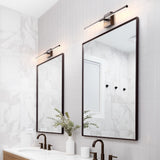 McKenna 28" Modern Minimalist Adjustable Dimmable Integrated LED Metal Wall Sconce