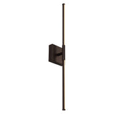 McKenna 28" Modern Minimalist Adjustable Dimmable Integrated LED Metal Wall Sconce