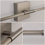 McKenna 28" Modern Minimalist Adjustable Dimmable Integrated LED Metal Wall Sconce