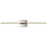 McKenna 28" Modern Minimalist Adjustable Dimmable Integrated LED Metal Wall Sconce