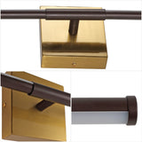 McKenna 28" Modern Minimalist Adjustable Dimmable Integrated LED Metal Wall Sconce