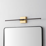 McKenna 28" Modern Minimalist Adjustable Dimmable Integrated LED Metal Wall Sconce