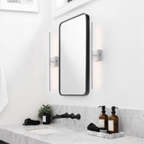 McKenna 28" Modern Minimalist Adjustable Dimmable Integrated LED Metal Wall Sconce