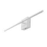 McKenna 28" Modern Minimalist Adjustable Dimmable Integrated LED Metal Wall Sconce