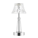 Madelyn 11.5" Bohemian Classic Acrylic Rechargeable Integrated LED Table Lamp - JONATHAN Y