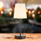 Carson 12.75" Modern Minimalist Iron Rechargeable Integrated LED Table Lamp - JONATHAN Y