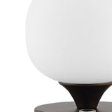 Owen 6.13" Bohemian Farmhouse Iron Rechargeable Integrated LED Table Lamp - JONATHAN Y