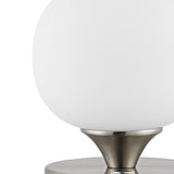 Owen 6.13" Bohemian Farmhouse Iron Rechargeable Integrated LED Table Lamp - JONATHAN Y