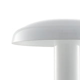 Suillius 11" Contemporary Bohemian Rechargeable/Cordless Iron Integrated LED Mushroom Table Lamp - JONATHAN Y