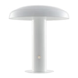 Suillius 11" Contemporary Bohemian Rechargeable/Cordless Iron Integrated LED Mushroom Table Lamp - JONATHAN Y