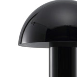 Boletus 10.75" Contemporary Bohemian Rechargeable/Cordless Iron Integrated LED Mushroom Table Lamp - JONATHAN Y