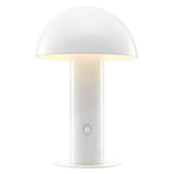 Boletus 10.75" Contemporary Bohemian Rechargeable/Cordless Iron Integrated LED Mushroom Table Lamp - JONATHAN Y