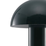 Boletus 10.75" Contemporary Bohemian Rechargeable/Cordless Iron Integrated LED Mushroom Table Lamp