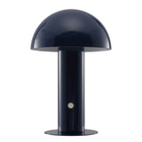 Boletus 10.75" Contemporary Bohemian Rechargeable/Cordless Iron Integrated LED Mushroom Table Lamp