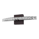 Alyson 18" Bohemian Industrial Iron/Acrylic Integrated LED Vanity Light - JONATHAN Y