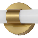 Brooks 20.13" Industrial Mid-Century Iron Integrated LED Vanity Light - JONATHAN Y